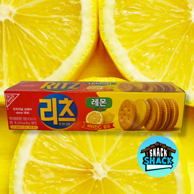 Ritz Lemon Sandwich Crackers (South Korea) - Snack Shack Drive Thru