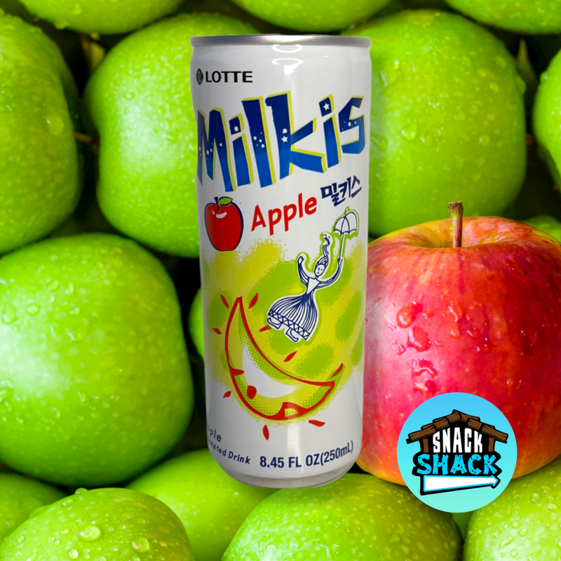 Milkis Apple Carbonated Drink (South Korea) - Snack Shack Drive Thru