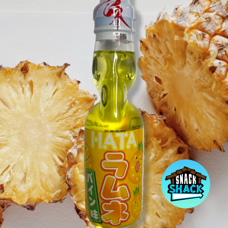 Hata Ramune Pineapple Flavor (Japan) - Snack Shack Drive Thru