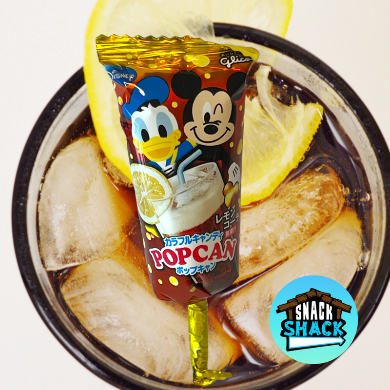 Glico Popcan Lollipop - Lemon Cola Flavor - Snack Shack Drive Thru