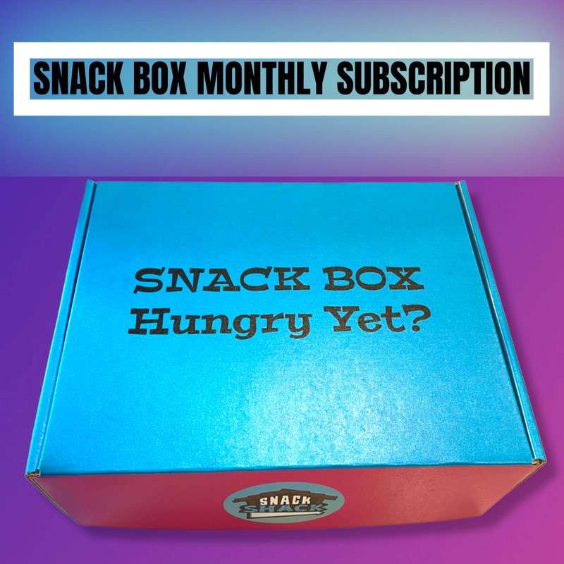 SNACK BOX MONTHLY SUBSCRIPTION - Snack Shack Drive Thru