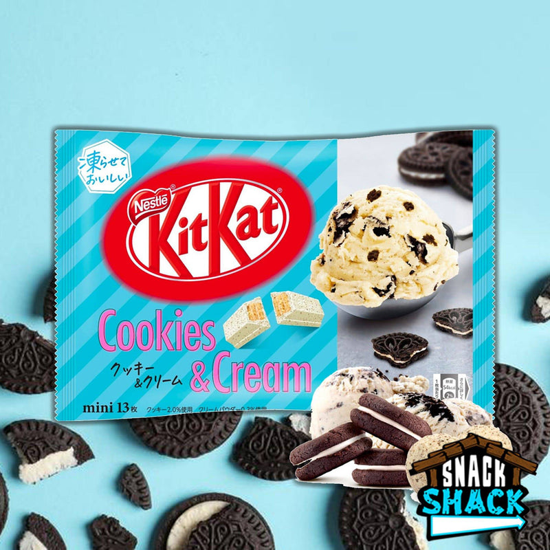 Kit Kat Cookies & Cream (Japan) - Snack Shack Drive Thru