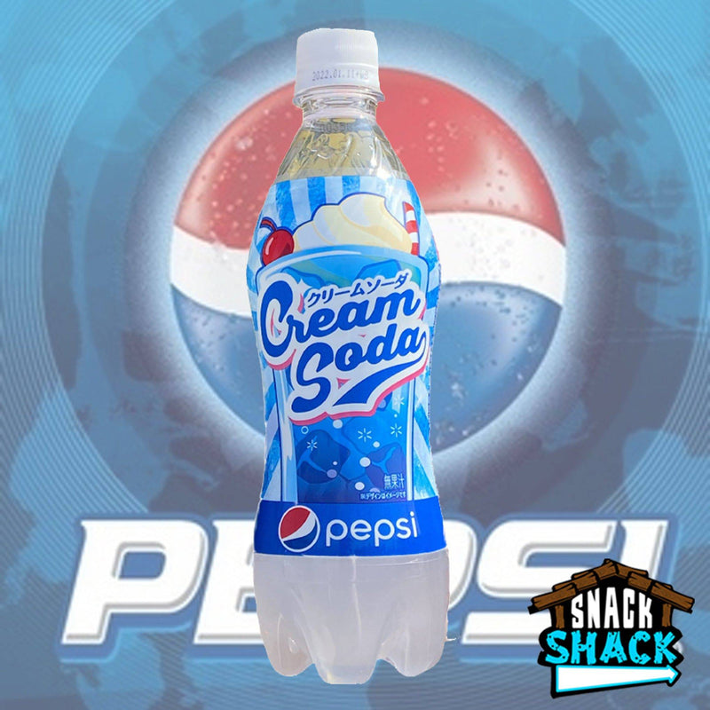 Pepsi Cream Soda (Japan) - Snack Shack Drive Thru
